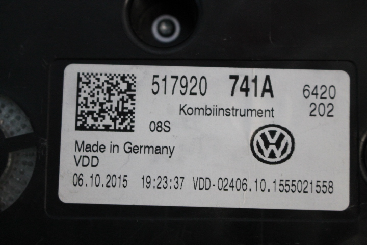 фото №8, Лічильник прилади vw golf vii a2c53427456