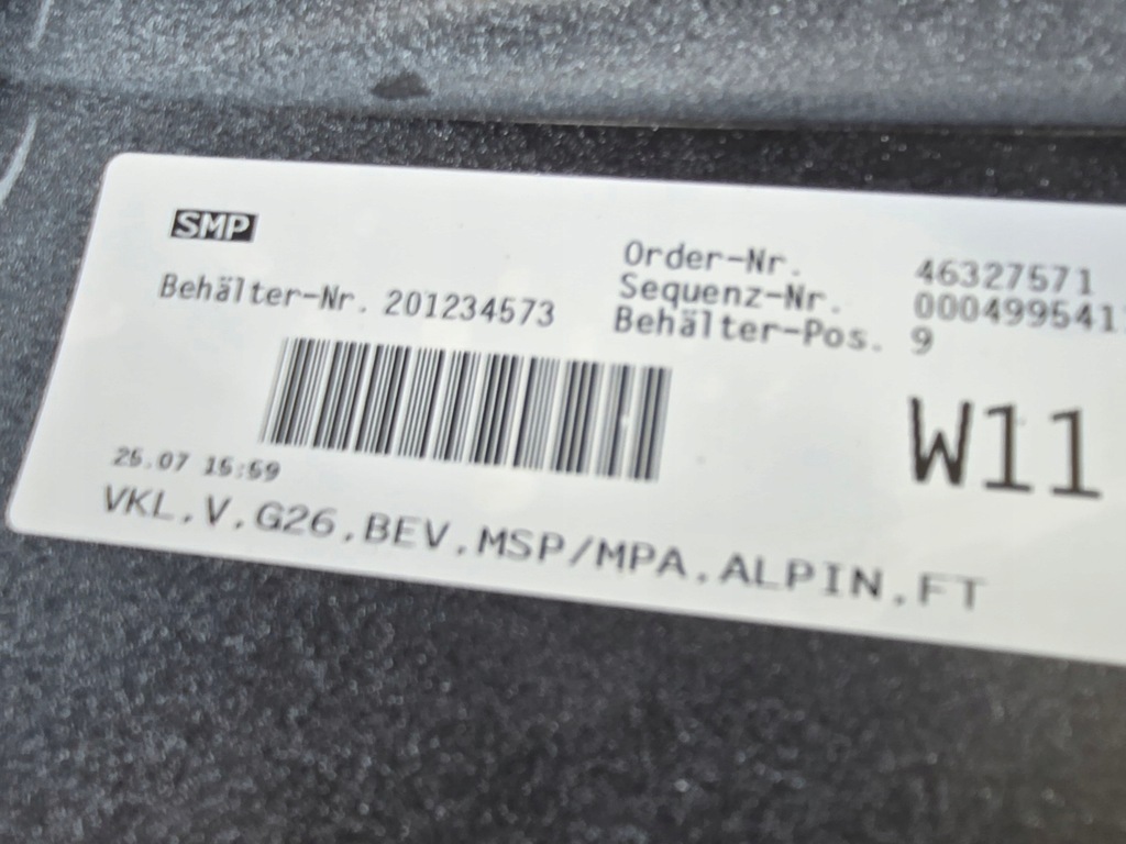 фото №11, Бампер перед передний m набор bmw i4 g26 a300