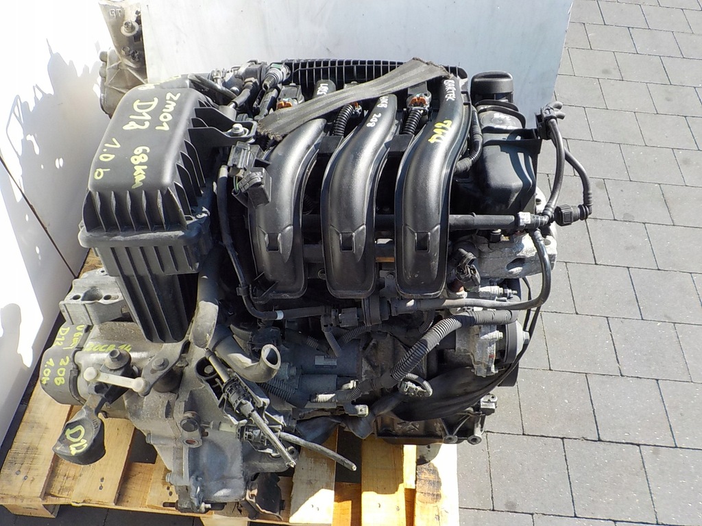 фото №7, Peugeot 208 14r 1.0 vti 68km двигатель zmz zm01 kompletny film