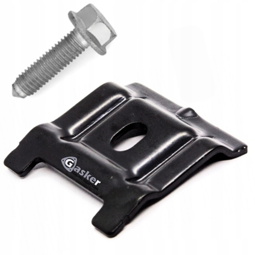 фото №13, Кронштейн акумулятор vw audi skoda seat пластина кронштейн молдинг болт набір