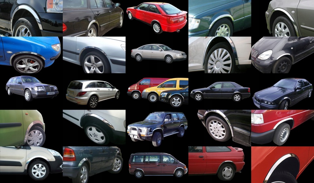 Audi 100 c1 накладки накладки на підкрилок перед задні правий ліве x 4 szt '68-76 Київ