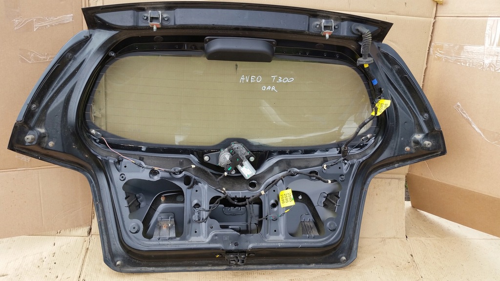 фото №8, Chevrolet aveo t300 кришка багажника задня gar