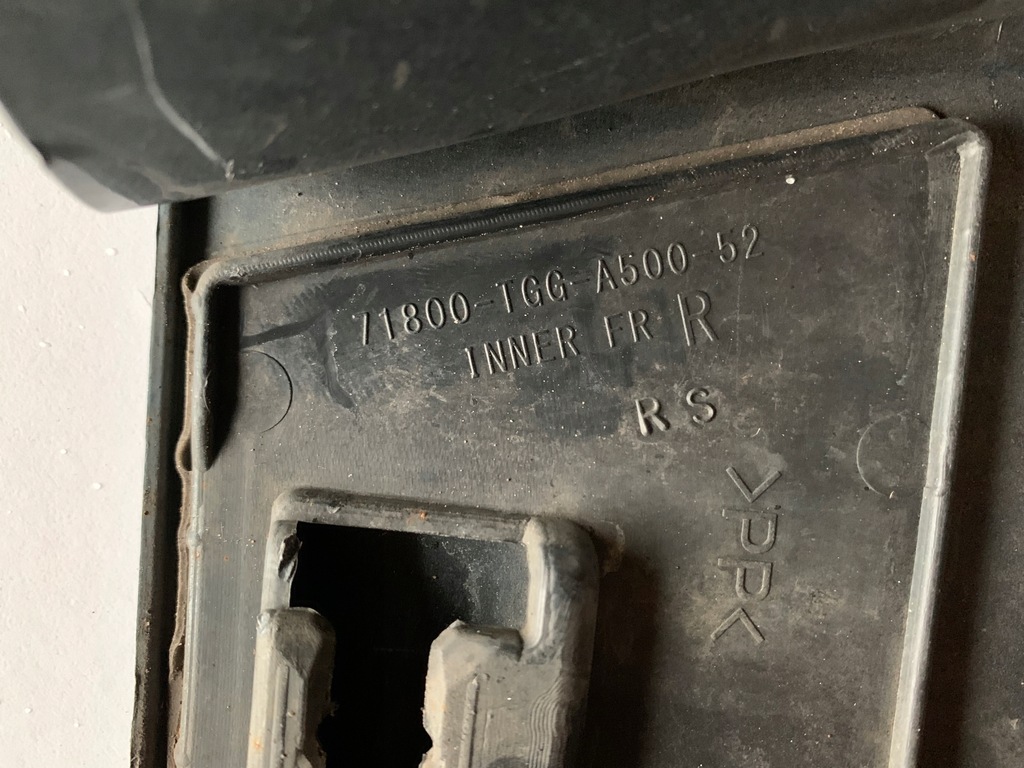 фото №7, Накладка молдинг порог правая honda civic x r-type