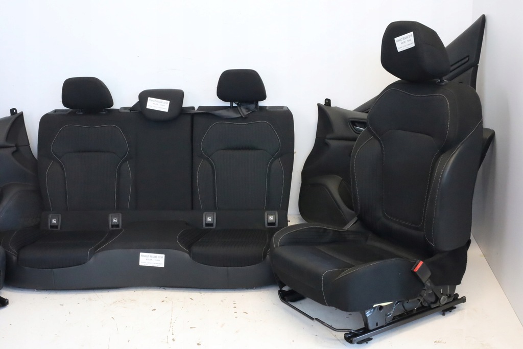 фото №3, Сиденья заднее сиденье обшивки середина салон renault megane iv 19r hb