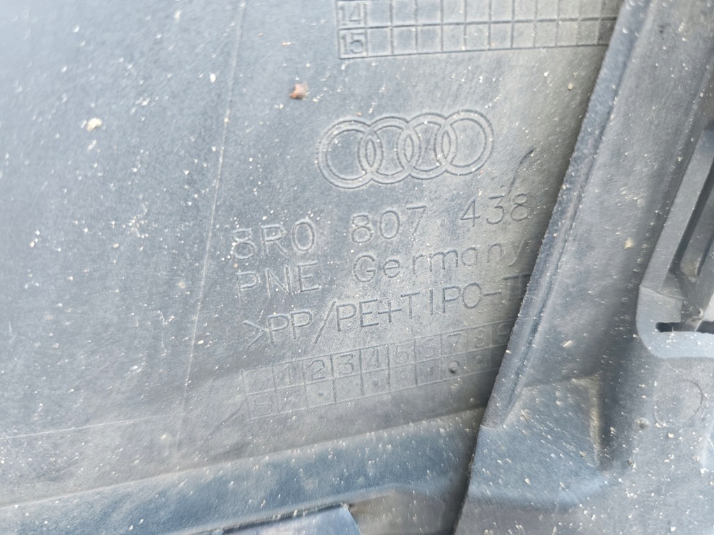 Audi q5 08-12 бампер перед решётка 8r0 Цена