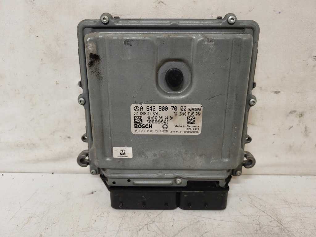 фото №1, Бортовий комп'ютер двигуна ecu mercedes w212 a6429007000