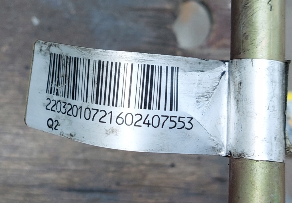 фото №9, Mercedes w220 4.0 cdi шланг abc