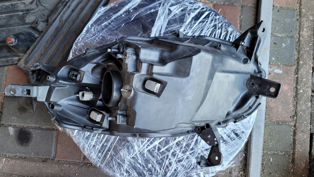 фото №7, Лампа ліва перед передня nissan micra k12 фара 26060ax700