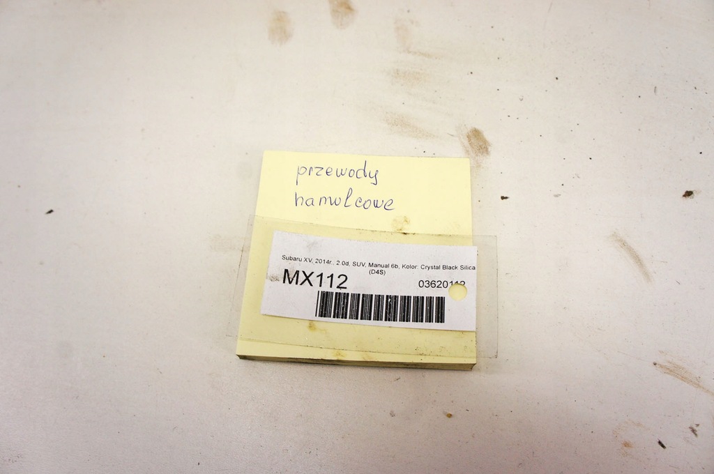 фото №6, Mx112 subaru xv i 2.0d провода тормозные комплект