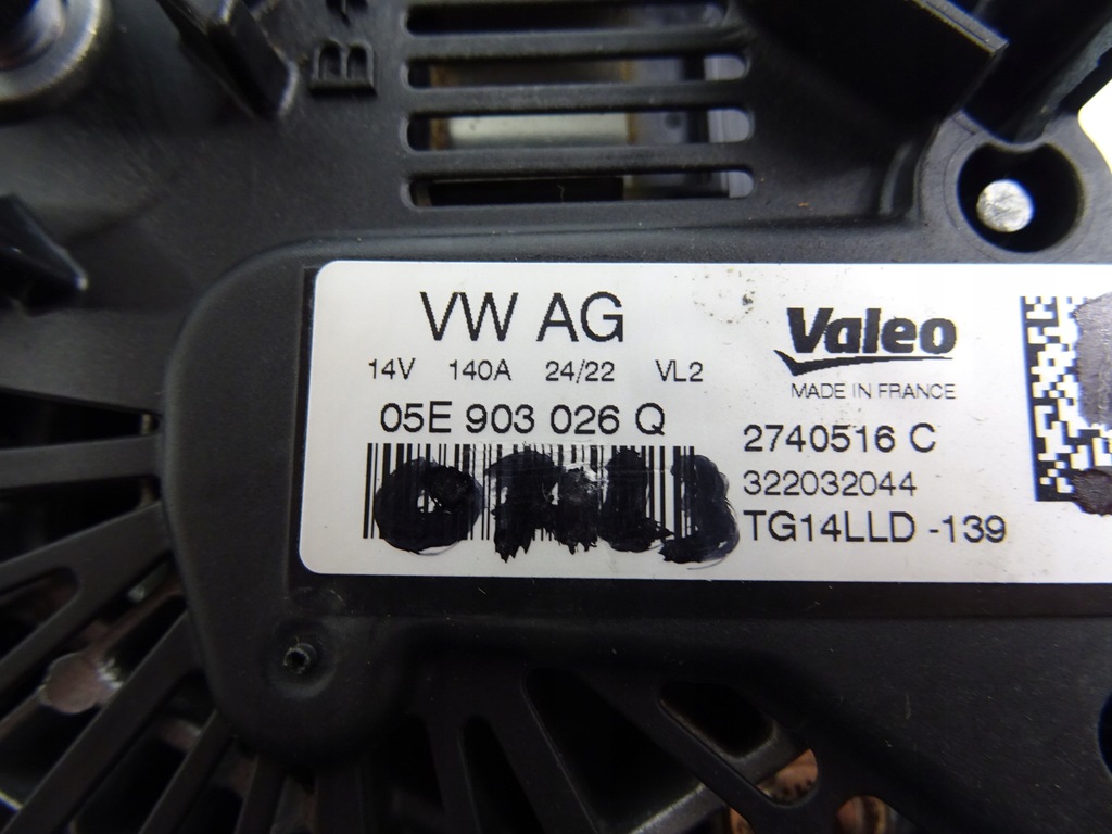 фото №8, Skoda scala 1.0 tsi генератор 05e903026q rok 2022 140a