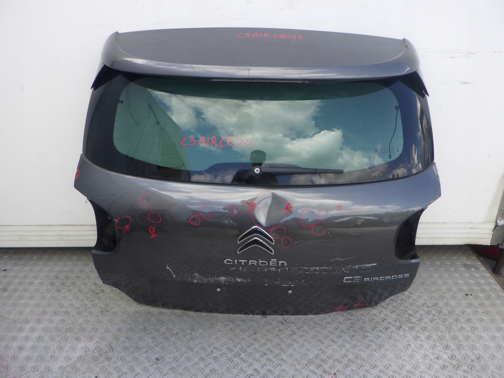 фото №1, Citroen c3 aircross крышка багажника задняя задняя