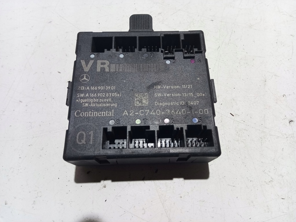 фото №1, Mercedes a-kl w176 14r модуль двері a1669013901