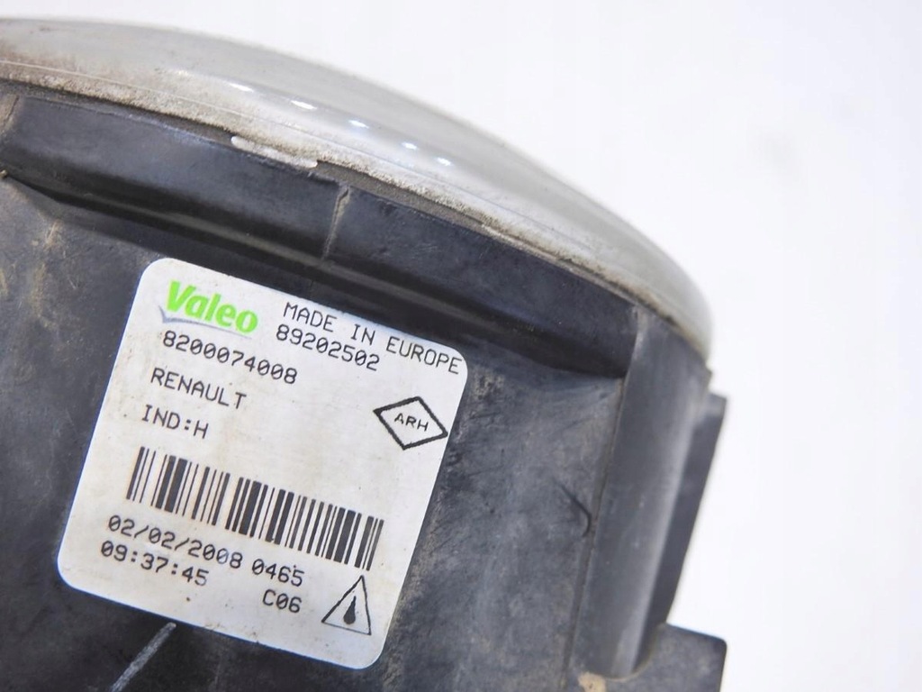 фото №6, Протитуманна фара протитуманні фари renault scenic ii lift 8200074008 89202502