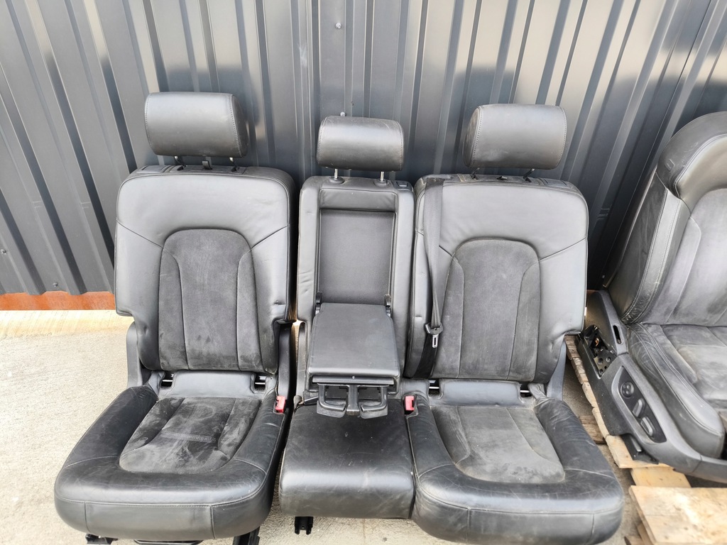 фото №5, Сидіння сидіння audi q7 4l 7 осіб шкіра alcantara s line bose комплект