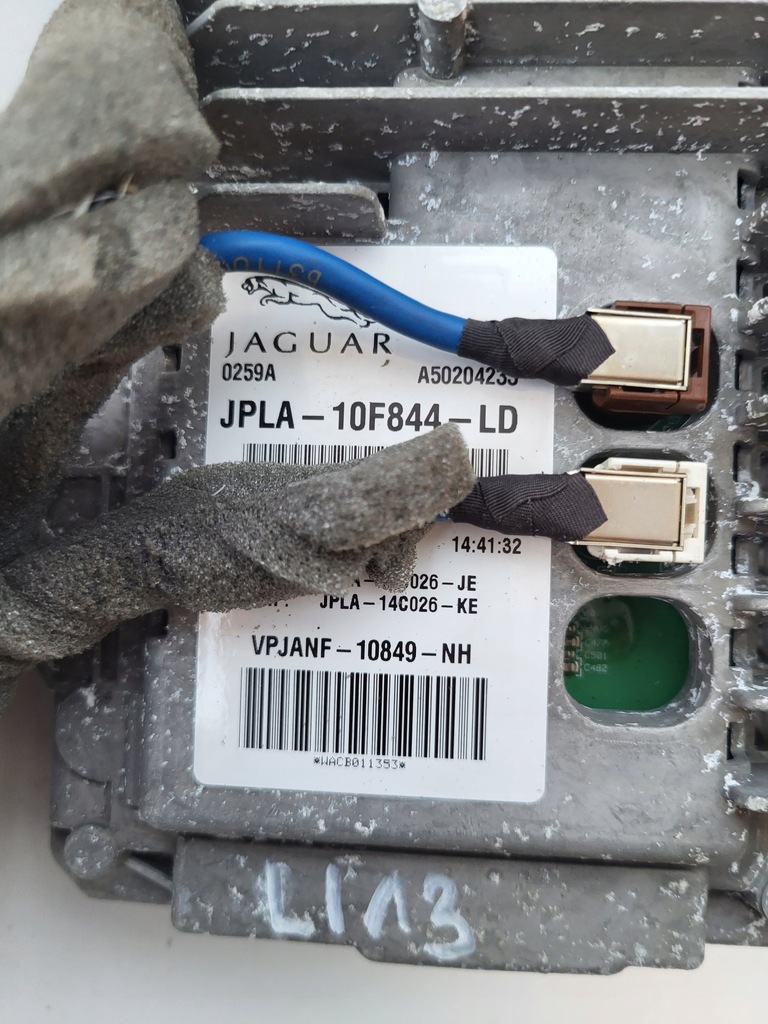 фото №6, Лічильник дисплей прилади land rover оригінальний номер jpla-10f844-ld