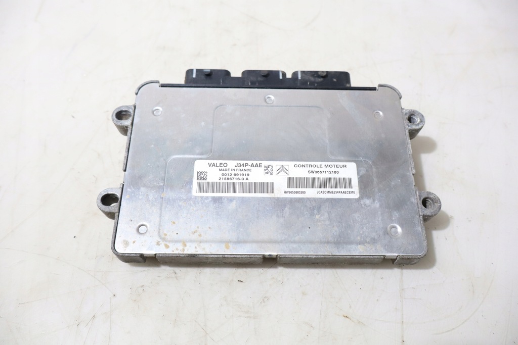 фото №1, Бортовий комп'ютер двигуна peugeot 206 plus 1.1