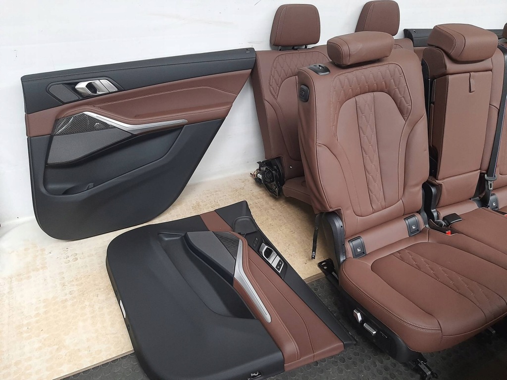 фото №6, Сиденья середина обивка 3 ряды bmw x7 g07 vahf