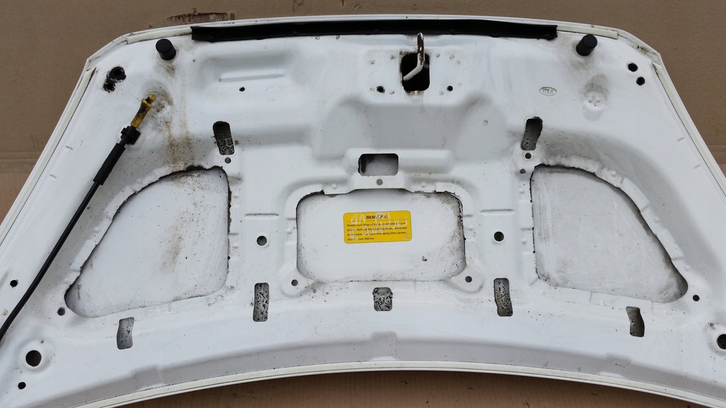 фото №15, Kia picanto ii 11-17 капот лак ud