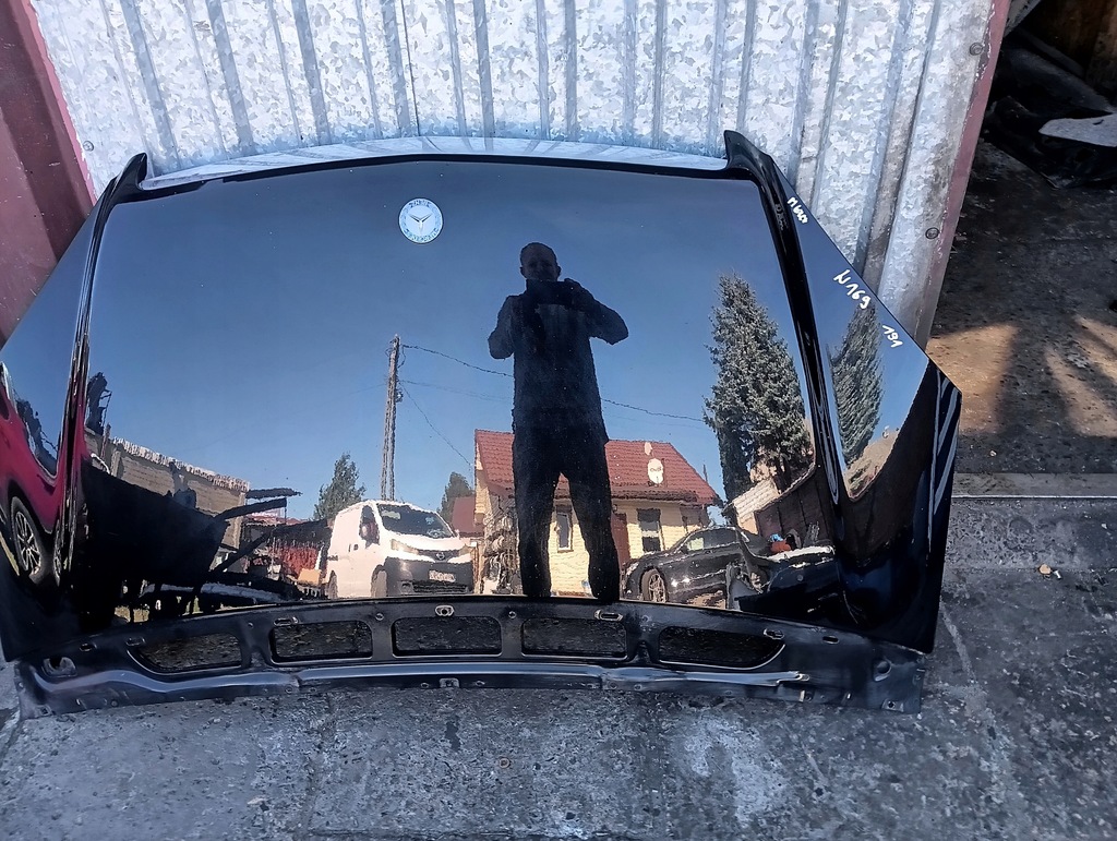 фото №9, Mercedes w169 a-klasa капот крышка двигателя 191