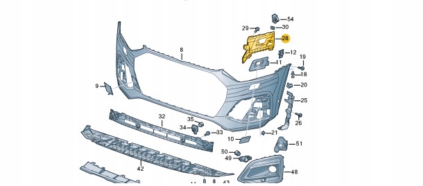 фото №9, New audi q5 fy 80a передняя часть бампер left закрывающий element 80a807095e