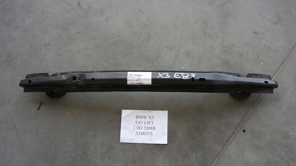 фото №1, Балка бампера задняя bmw x3 e83 lift
