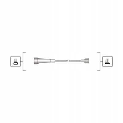 фото №2, Дроти кабелі запалювання kpl do renault megane i 2.0