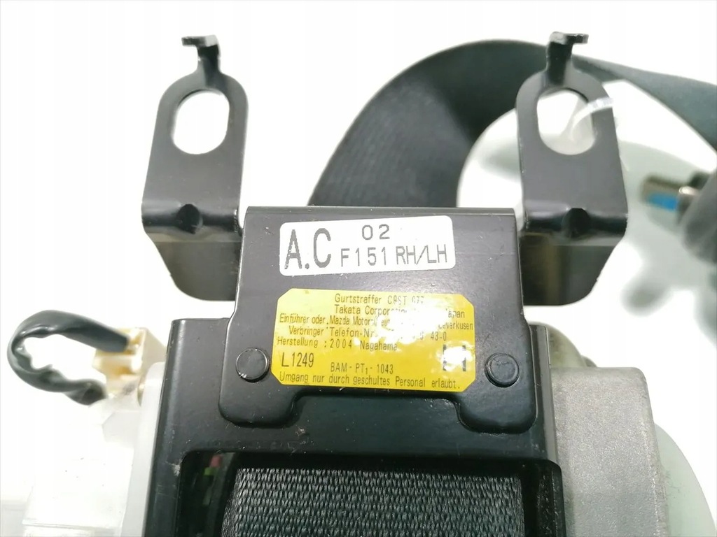 фото №7, Mazda rx-8 pas безпеки сидіння передній перед prawidłowy 2004 coupe