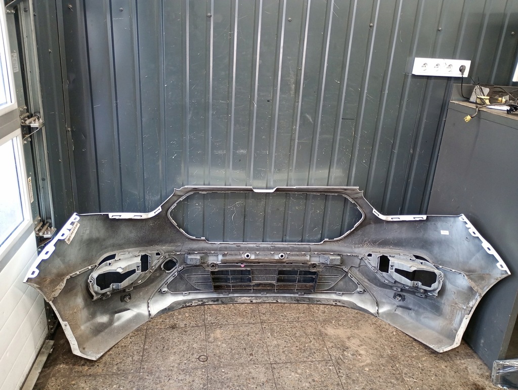 фото №12, Jk21-17f003 бампер перед ford transit custom turneo белый