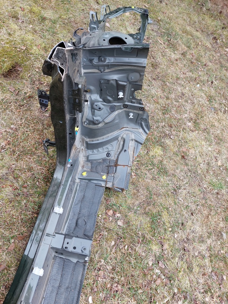 фото №4, Ux 250 лонжерон левая порог блок двигателя четверть левая