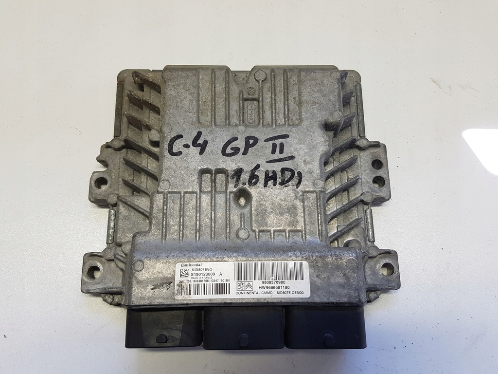 фото №1, C4 grand picasso ii 1.6 hdi бортовий комп'ютер двигуна