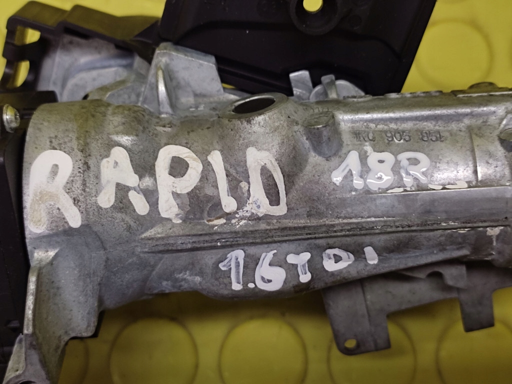 фото №6, Skoda rapid замок запалювання ключ 1k0905851