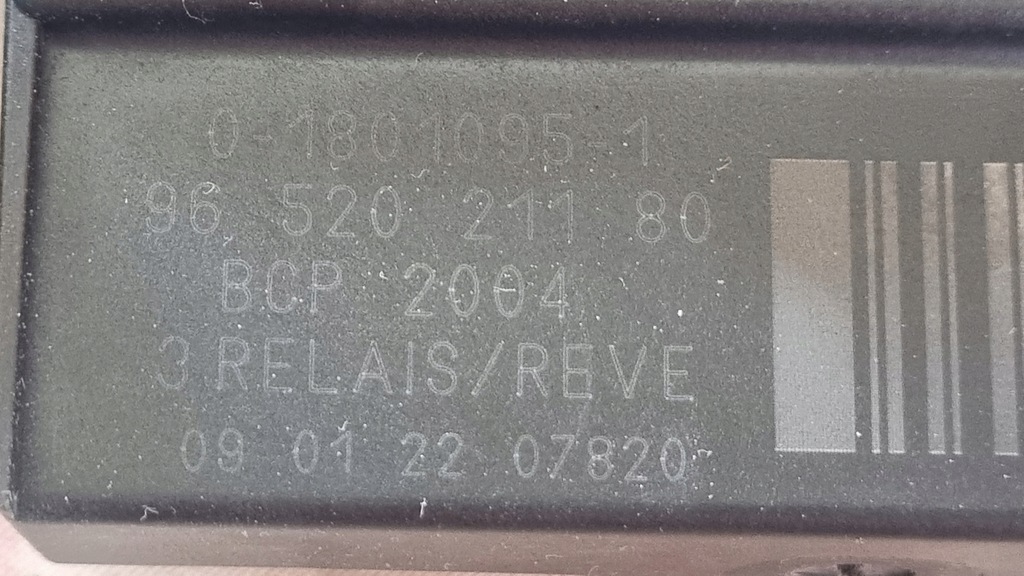 фото №8, Модуль блок управления вентилятора peugeot partner iii 9652021180