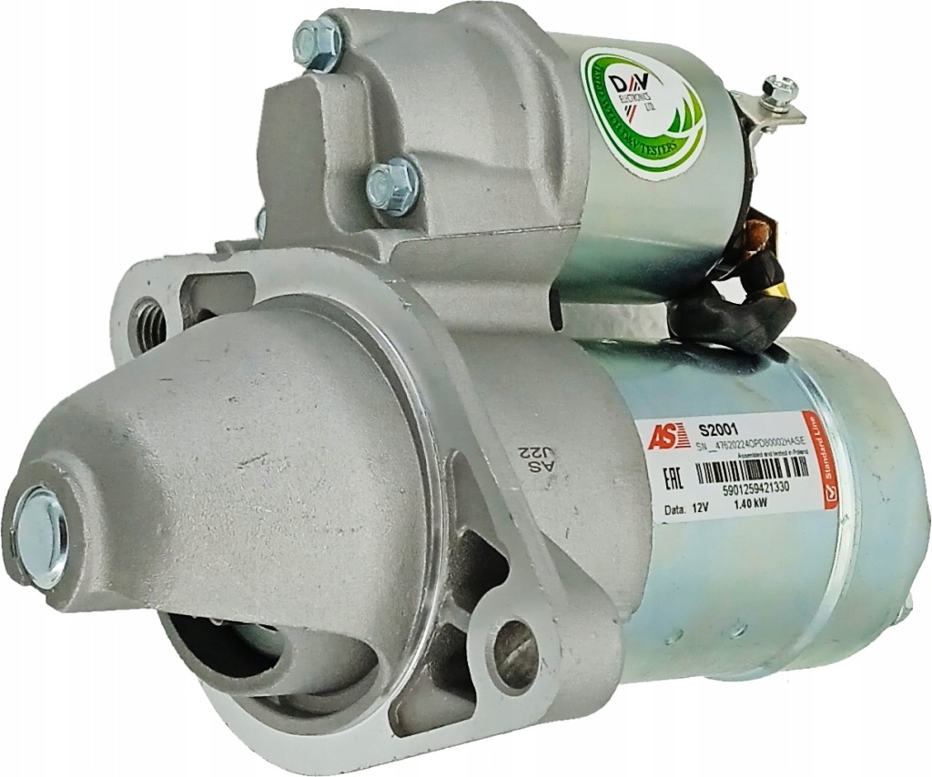 Стартер opel astra, corsa 1.7 cdti, combo 1.7dti as-pl s2001 Київ