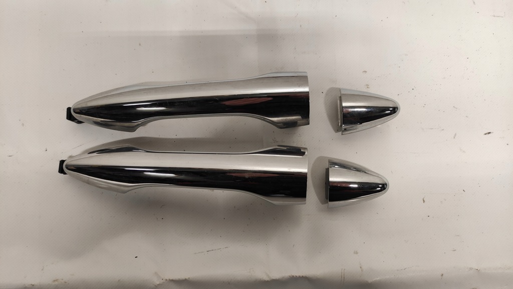 фото №1, Hyundai ix35 ручка ліва лівий задня задня хром 09-