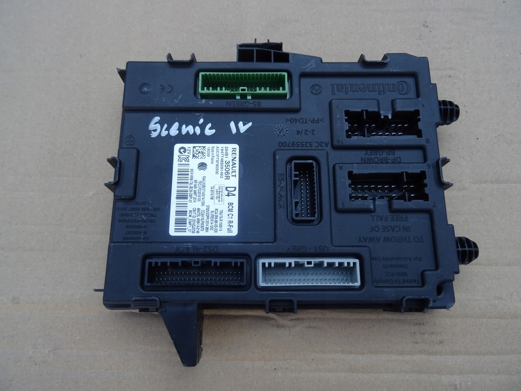 фото №1, Модуль блок управления bcm renault scenic iv