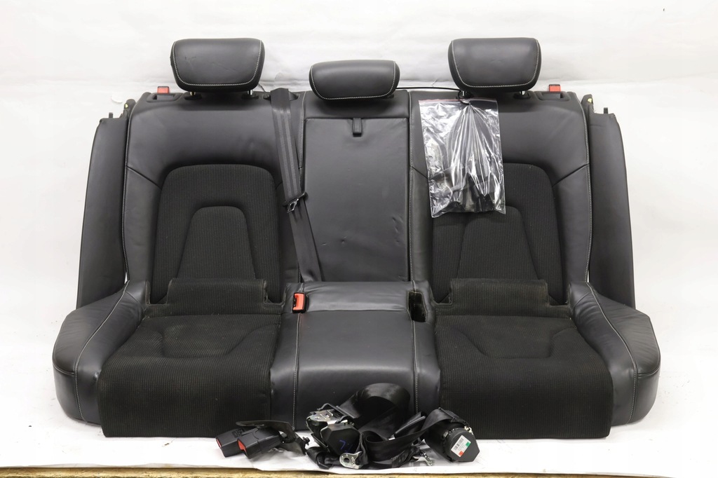 фото №12, Audi a4 b8 сидіння заднє сидіння комплект шкіра s-line