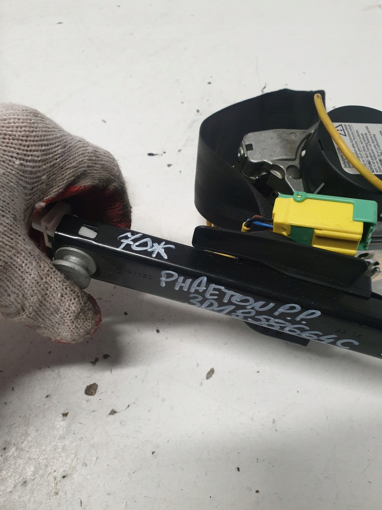 фото №4, Pas безпеки передній правий vw phaeton