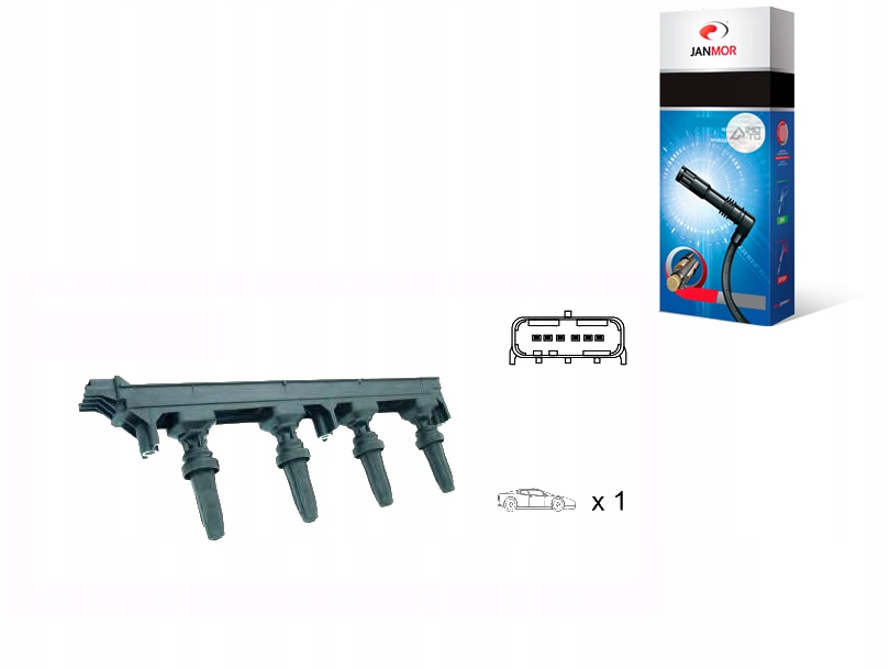 фото №1, Janmor котушка запалювання citroen peugeot