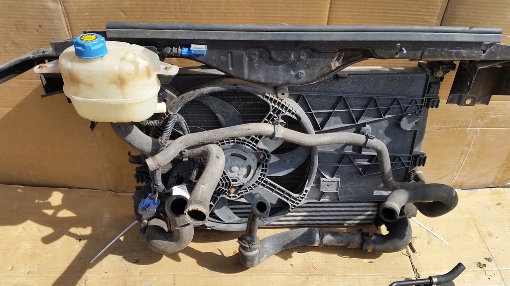 фото №6, Pas передній радіатор fiat qubo 1,3mj