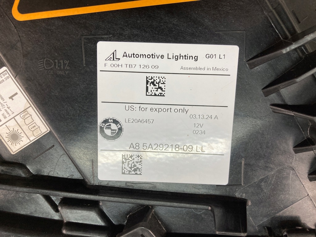 фото №10, Лампа правая передняя bmw x3 g01 x4 g02 laser 5a29218