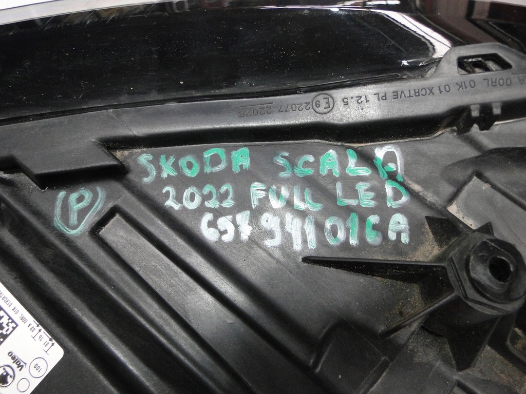 фото №13, Лампа перед skoda scala 2022 full led 657941016a 657941015a