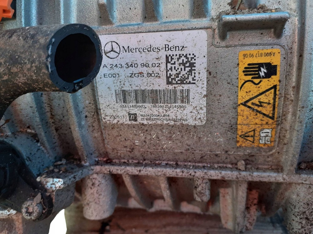 фото №10, Mercedes двигун електричний eqa 250 eqb 243 h243 x243 a2433409002