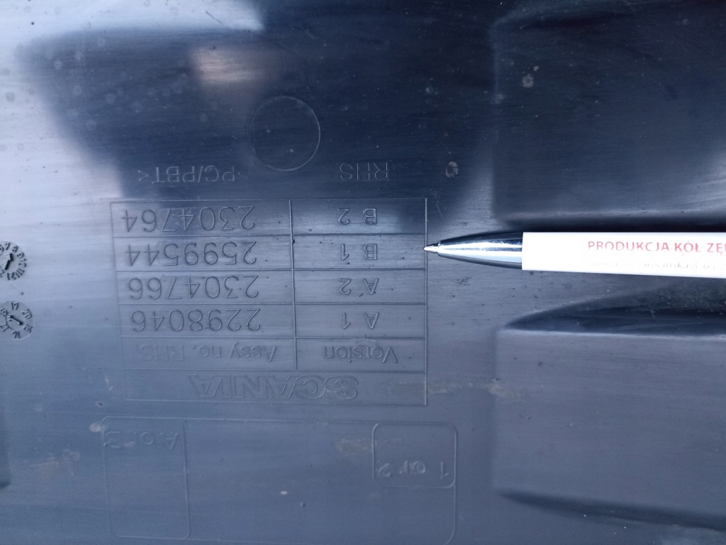 фото №3, Підкрилок крила scania r s 2599544