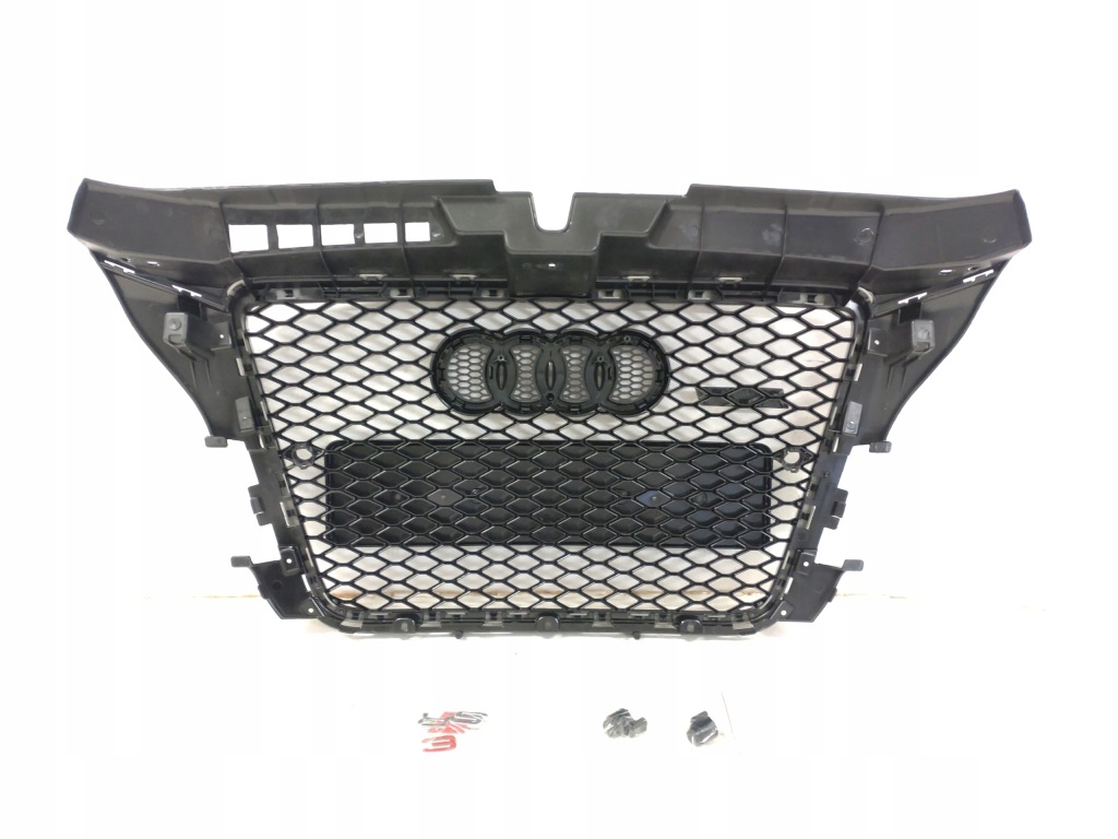 фото №9, Rs3 решітка радіатора audi a3 8p lift 2008-12 nowa решітка радіатора радіатора full black з pdc