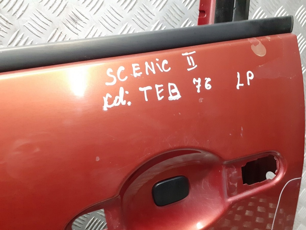 фото №3, Дверь левый перед renault scenic ii teb76