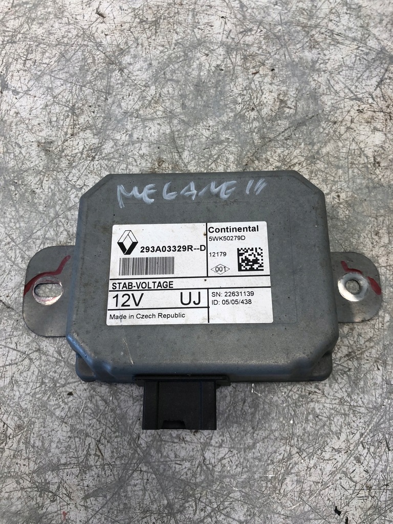 фото №1, Модуль напряжения renault megane iii 293a03329r