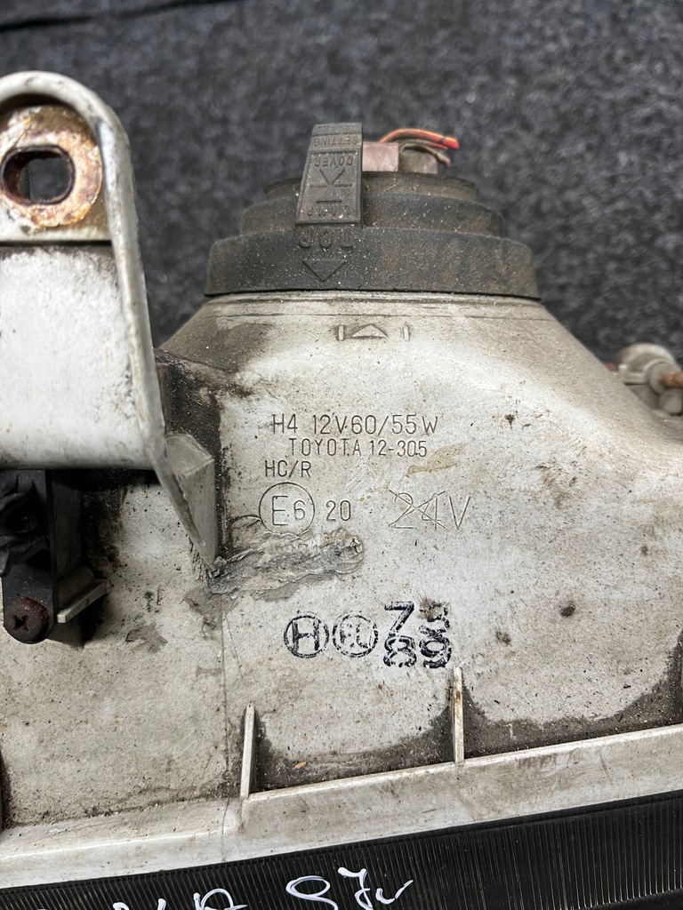 фото №6, Лампа лівий перед toyota corolla e10