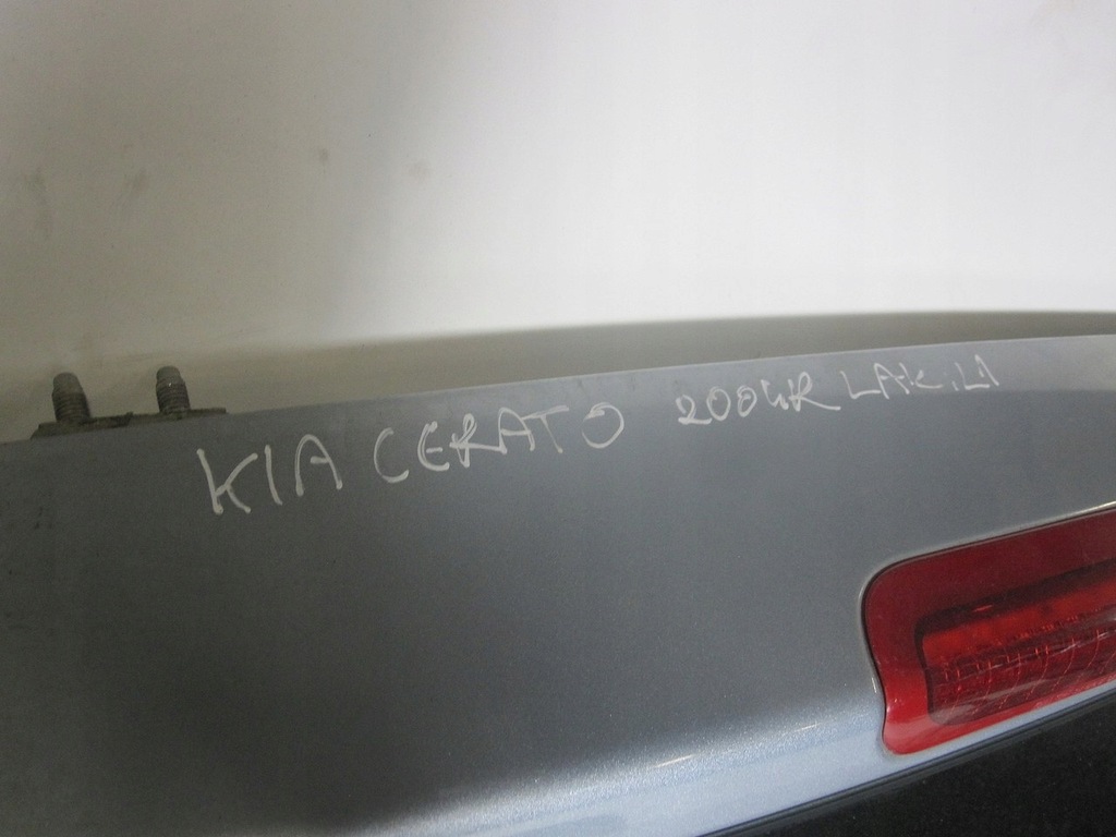 фото №8, Крышка багажника задняя багажника kia cerato 2004r l1