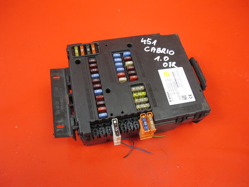 фото №1, Smart fortwo ii 451 cabrio модуль sam a4515450101