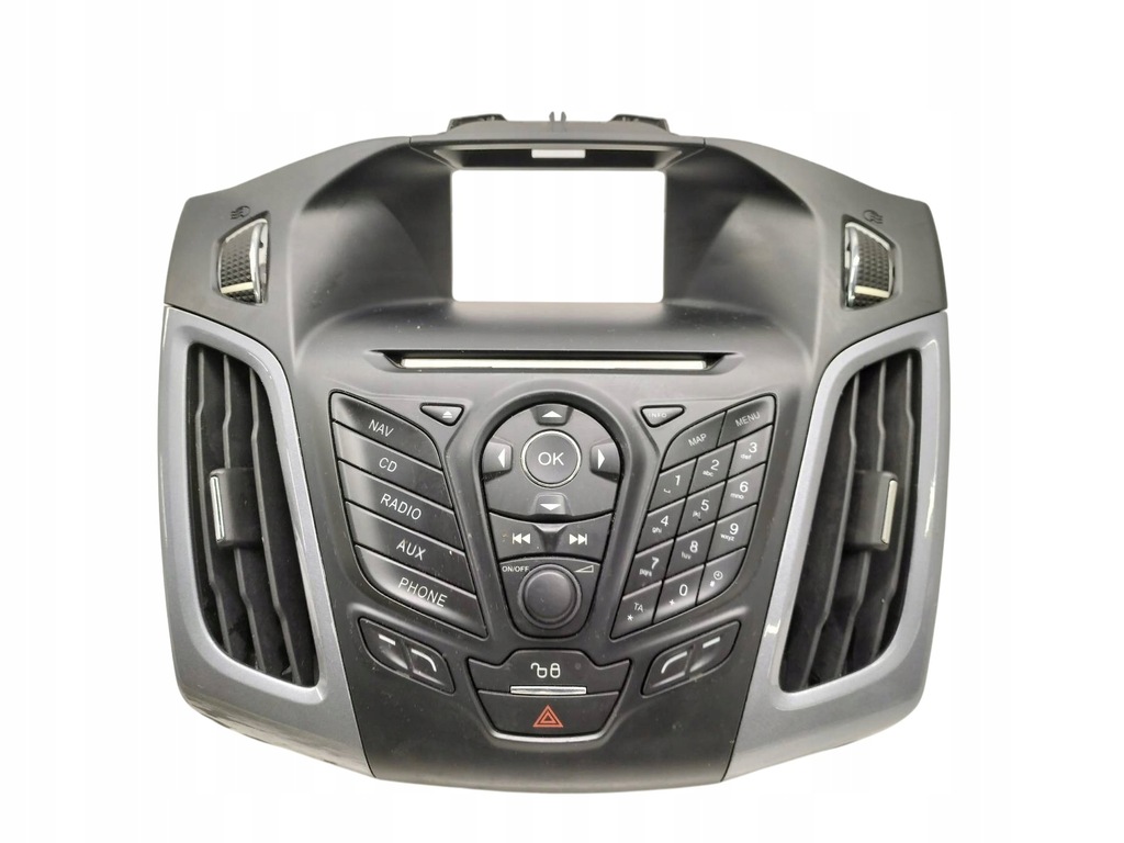 фото №1, Ґрати обдув середня рамка панель радіо ford focus mk3 2010-2019